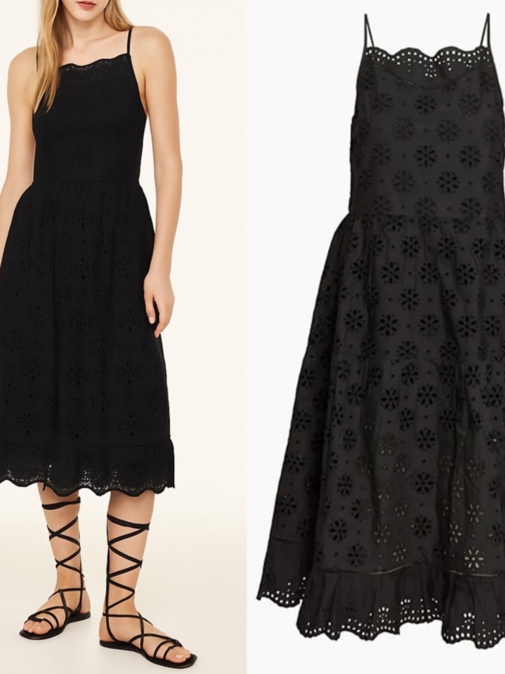 Aritzia Little Moon Cotton Eyelet Sundress XS